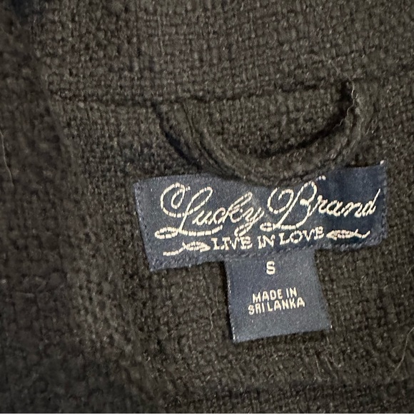 Lucky Brand black moto jacket - Picture 3 of 6